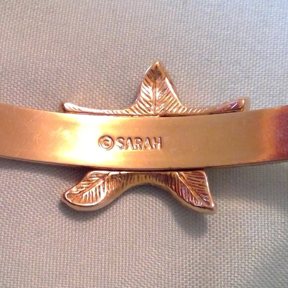 Gorgeous Sarah Coventry Gold Tone Sea Star Bracelet - Rare! - Picture 4 of 5